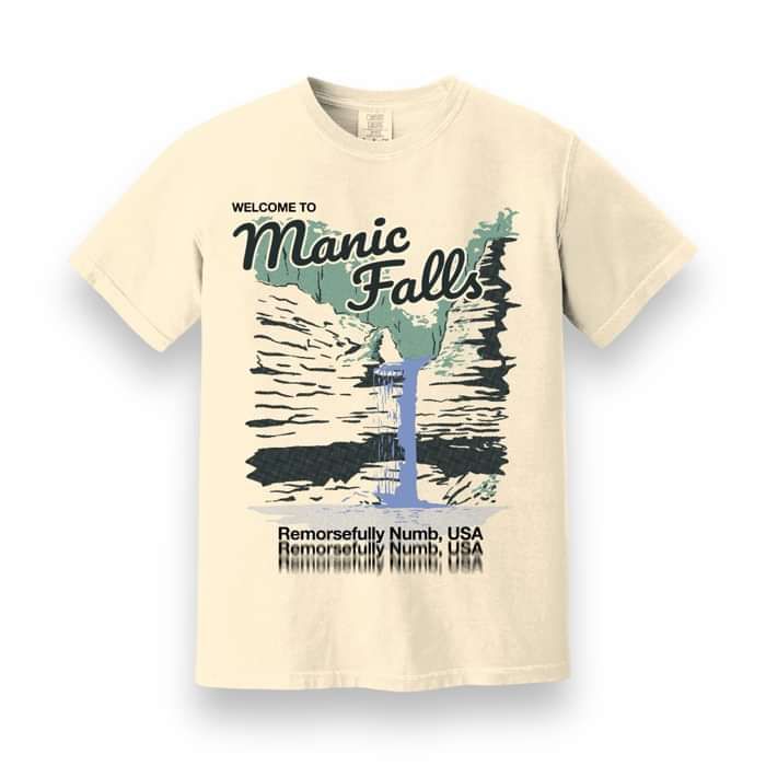 Manic Falls Tee - Remorsefully Numb