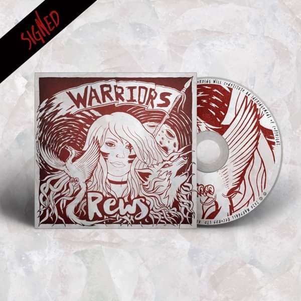 SIGNED NEW ALBUM 'Warriors' Album on CD - REWS