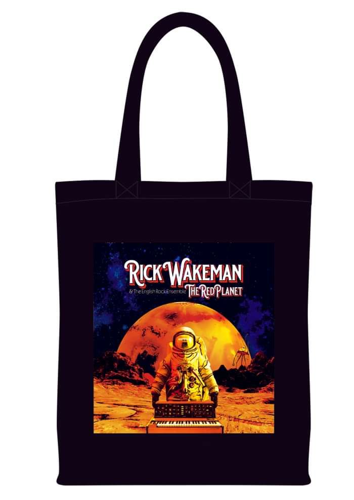 Red Planet Cotton Tote Bag - Rick Wakeman: The Red Planet
