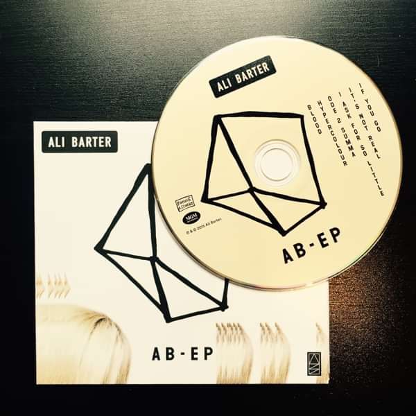 Ali Barter - 'AB-EP' (CD copy) - Ronnie Records