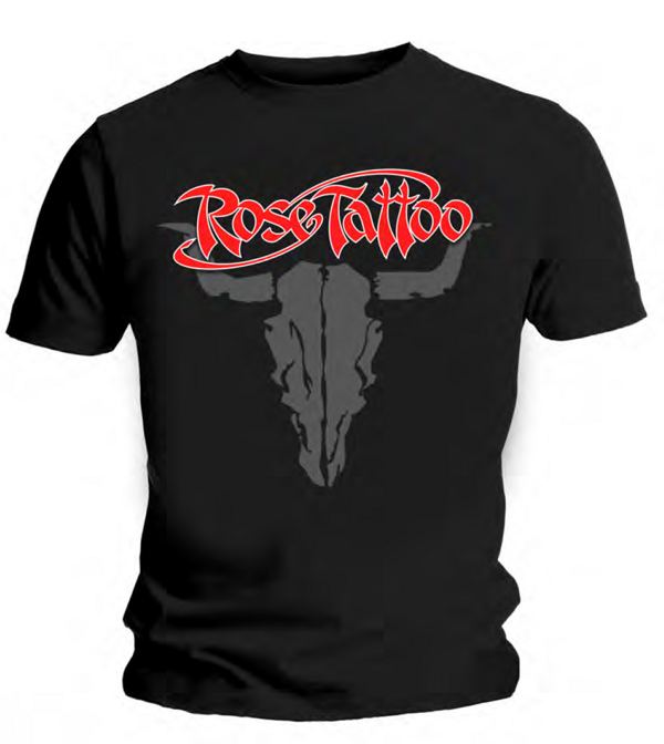 Rose Tattoo - Wacken 2019 T Shirt - Rose Tattoo Merchandise