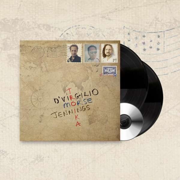 D'Virgilio, Morse & Jennings - 'Troika' 2LP + CD - Ross Jennings