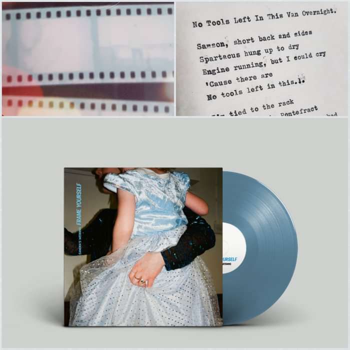 Frame Yourself Limited Edition Baby Blue 12" Vinyl - Sandra's Wedding