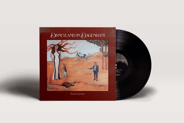 Disneyland & Dagenham - Vinyl + LTD edition signed & printed lyrics Edit - Scott Lavene