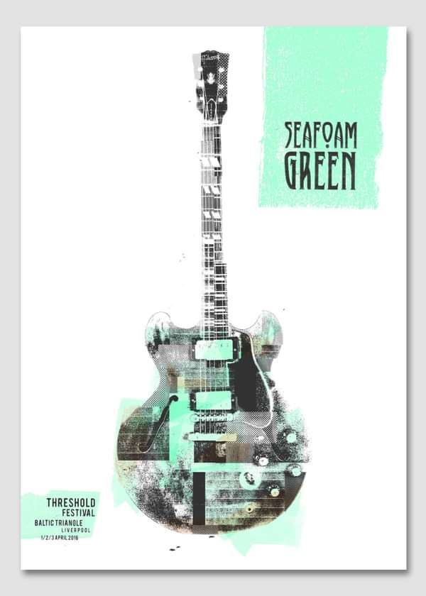A2 Limited Edition Screen Prints - Seafoam Green