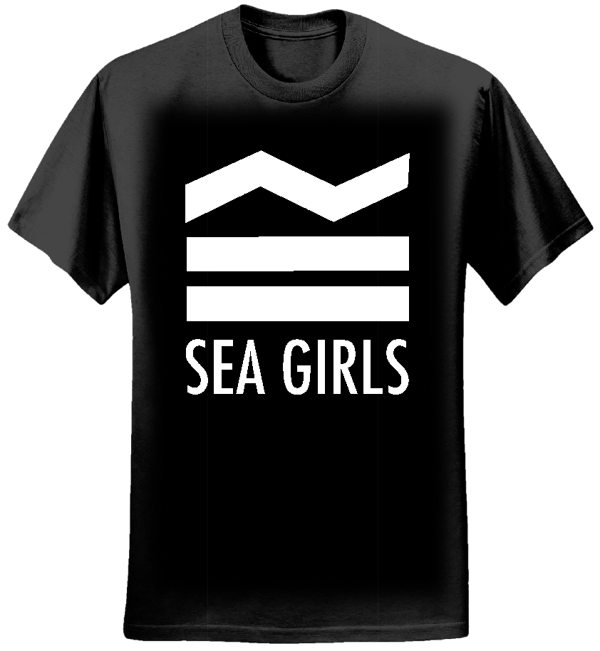 LOGO BLACK TSHIRT - SEA GIRLS