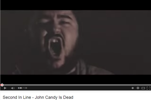Second in Line - John Candy is Dead (Video) - Second in Line