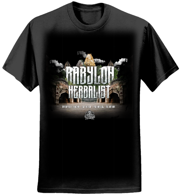 'Babylon Herbalist' T-shirt - Serial Killaz