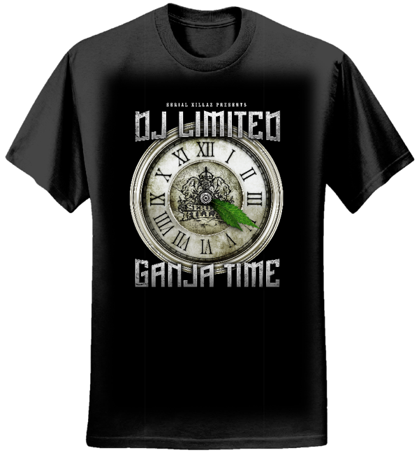 DJ LIMITED - GANJA TIME T-SHIRT - Serial Killaz