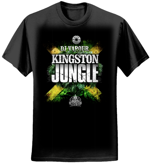 DJ VAPOUR - 'KINGSTON JUNGLE' T-SHIRT - Serial Killaz