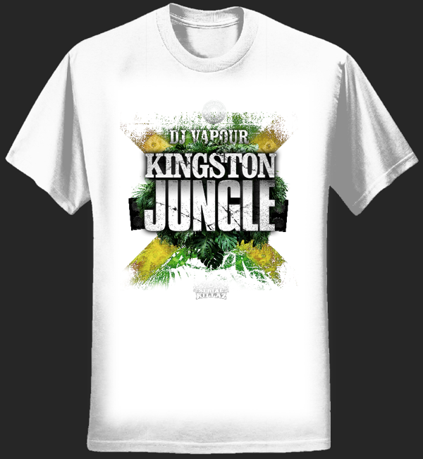 DJ VAPOUR - 'KINGSTON JUNGLE' T-SHIRT - Serial Killaz