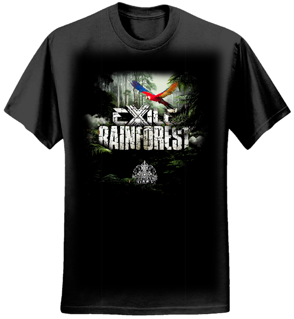 Exile 'Rainforest EP' T-shirt - Serial Killaz
