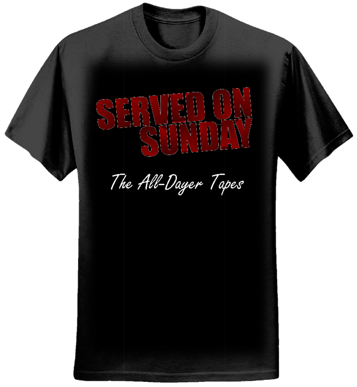 The All-Dayer Tapes Tee - Served on Sunday