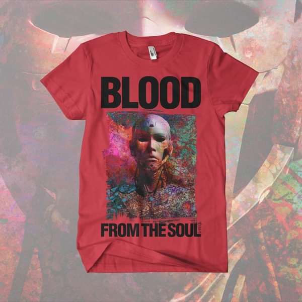 Blood From The Soul - 'DSM-5 - Blood Red' (Front Print) T-Shirt - Shane Embury