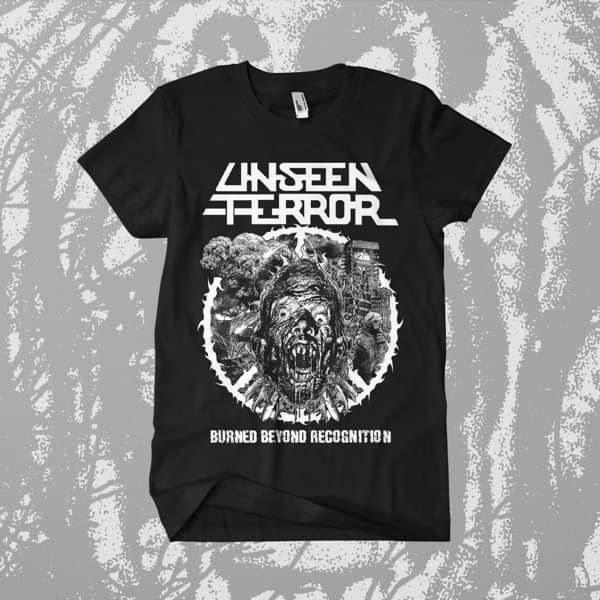 Unseen Terror - 'Burned Beyond Recognition' T-Shirt - Shane Embury