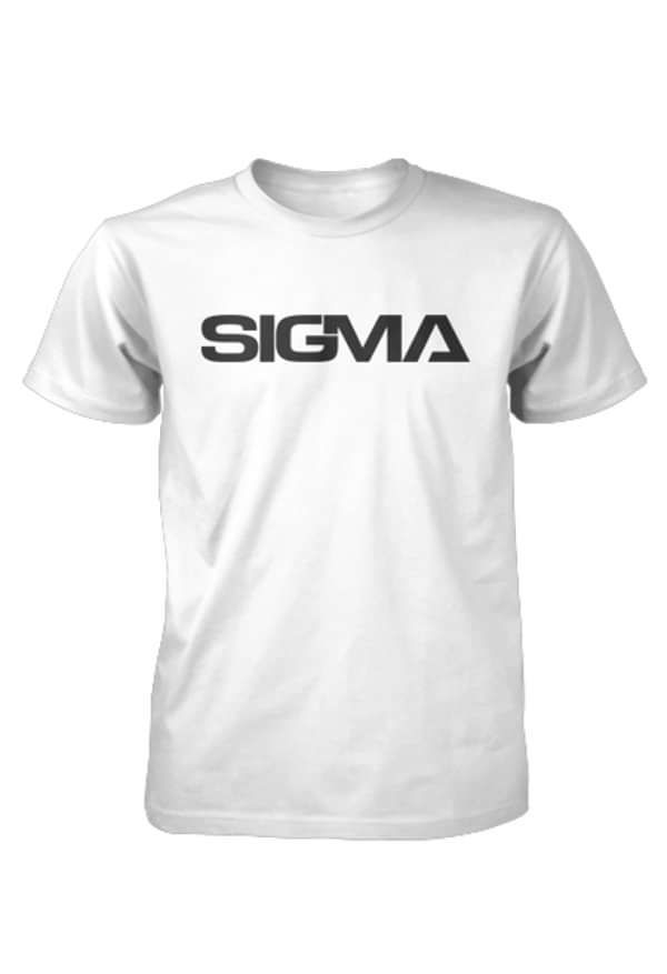 Sigma T-Shirt (Mens, White) - Sigma
