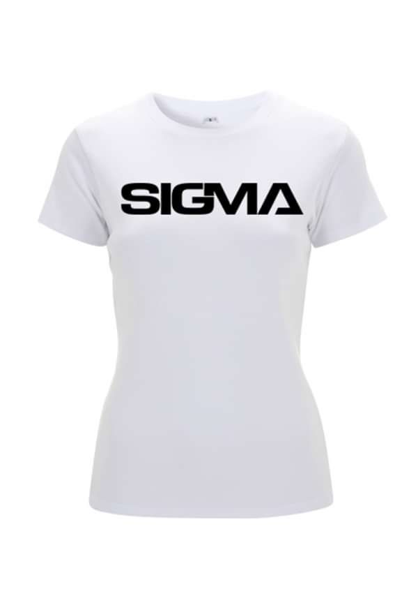 Sigma T-Shirt (Womens, White) - Sigma
