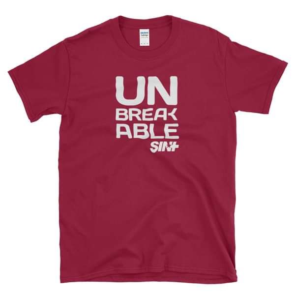 Men's UNBREAKABLE 10 Anniversary T-Shirt - SIN+