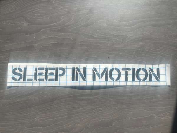 Logo Decal - Sleep in Motion