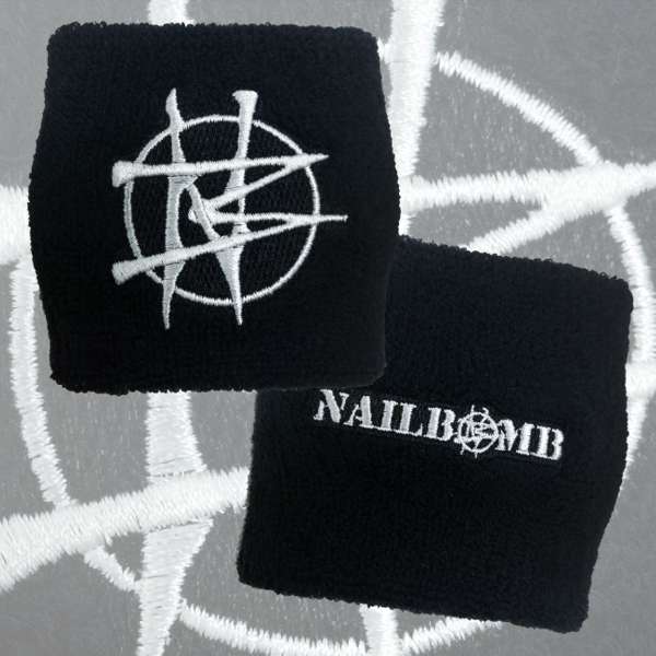 Nailbomb - 'Logo' Double Sided Wristband - Soulfly