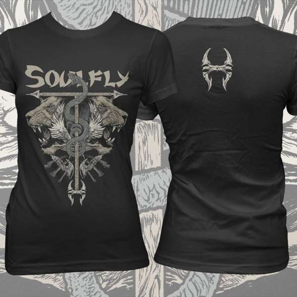 Soulfly - 'Titans' Fitted T-Shirt - Soulfly