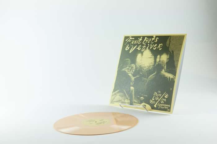 Fruit Bats & Vetiver – 'In Real Life (Live at Spacebomb Studios)' – LIMITED EDITION Custard Vinyl - Spacebomb Records