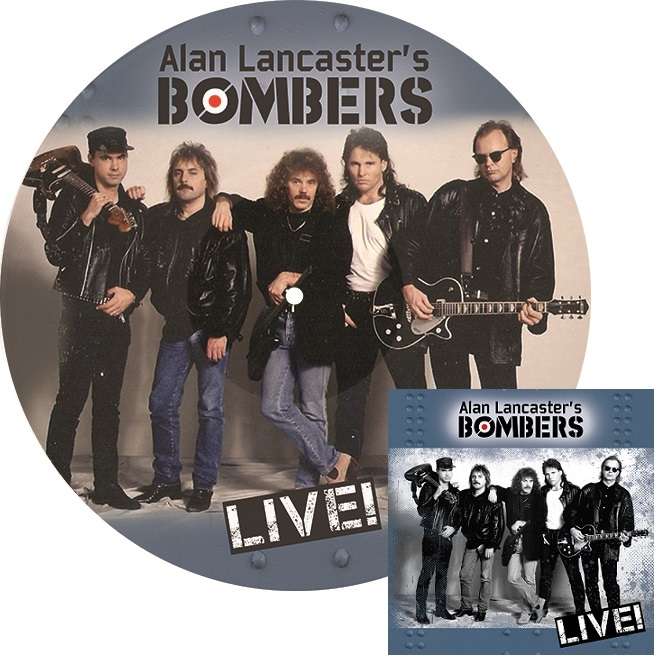Alan Lancaster's Bombers LIVE! - Picture Disc LP + CD - SOLD OUT! - Barrel And Squidger Records