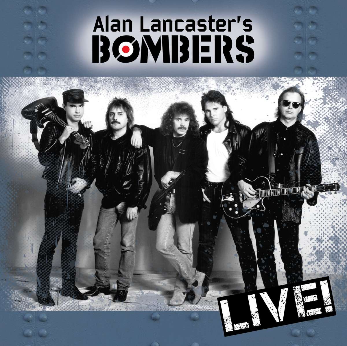 Alan Lancaster's Bombers LIVE! - WHITE vinyl LP - SOLD OUT! - Barrel And Squidger Records