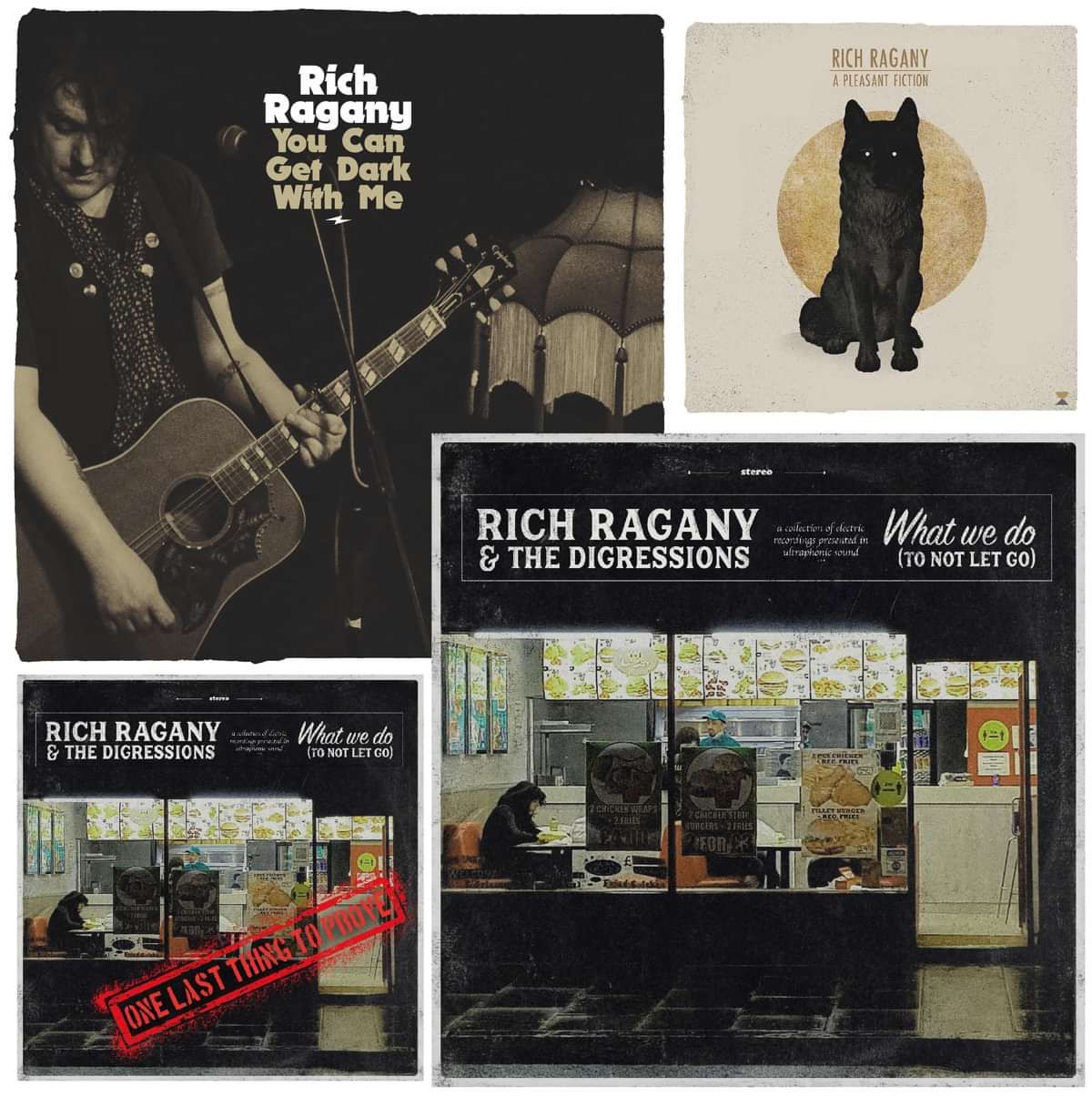 Rich Ragany (& The Digressions) - 2x CD & 2x digital singles bundle - Barrel And Squidger Records