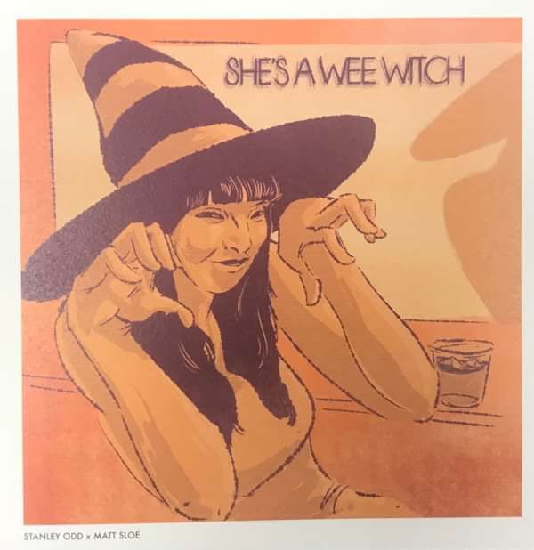 SHE'S A WEE WITCH - Print - Stanley Odd