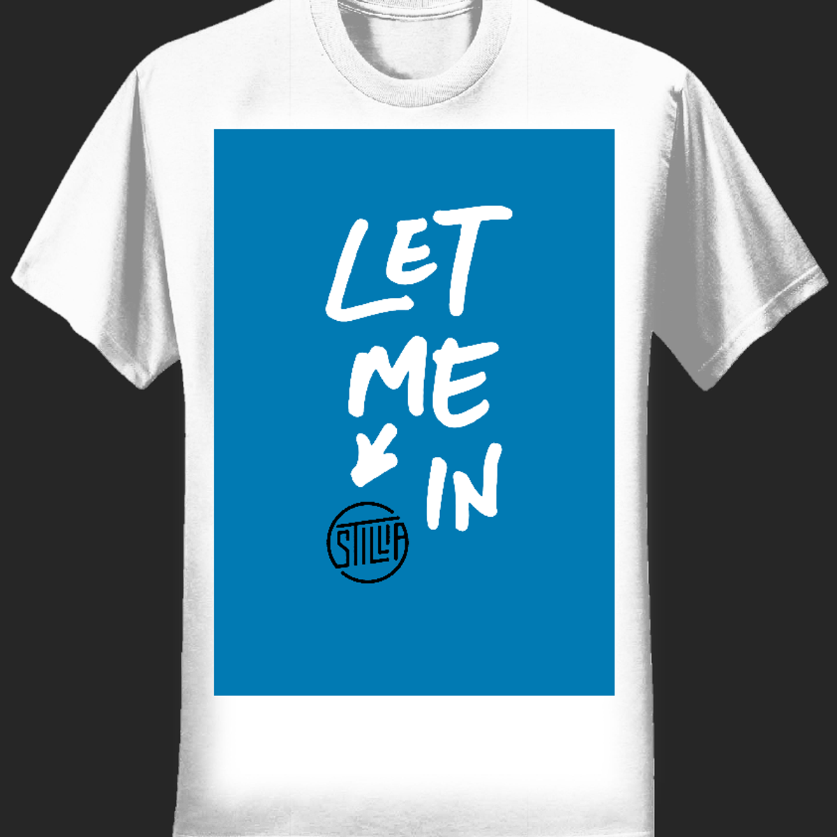 Stillia Mens 'Let me In' Print T- Shirt - STILLIA