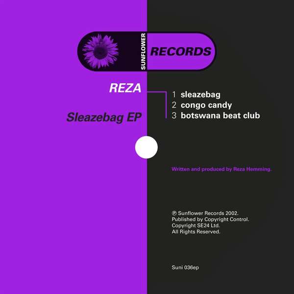 Reza - Sleazebag [SUNI036] - Sunflower Records