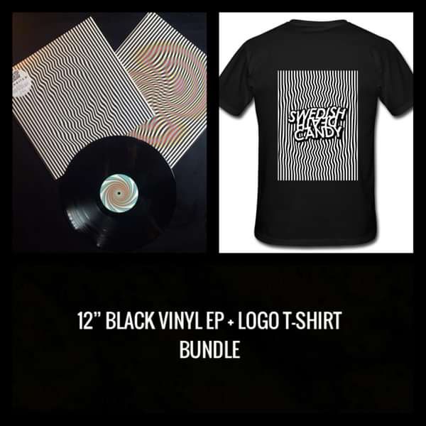 'Liquorice' EP 12" Black Vinyl + Logo T-Shirt (Black) - Swedish Death Candy