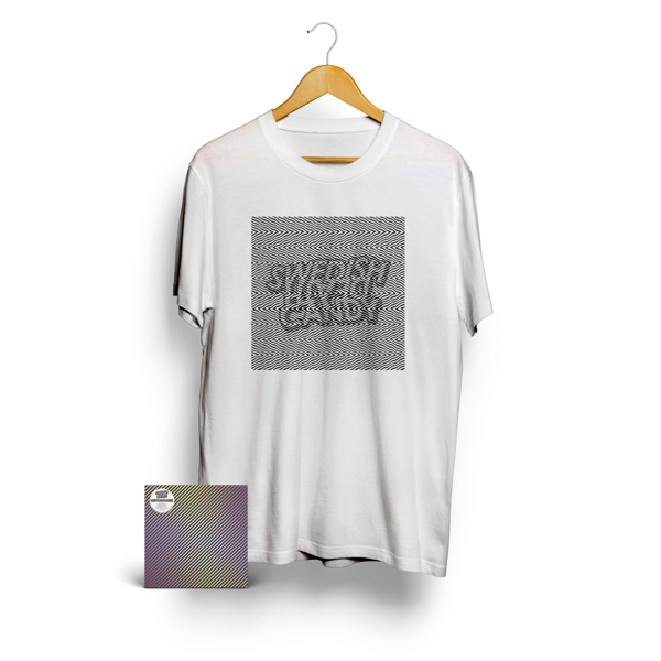 Swedish Death Candy - CD Album & New Logo T-Shirt (White) - Swedish Death Candy