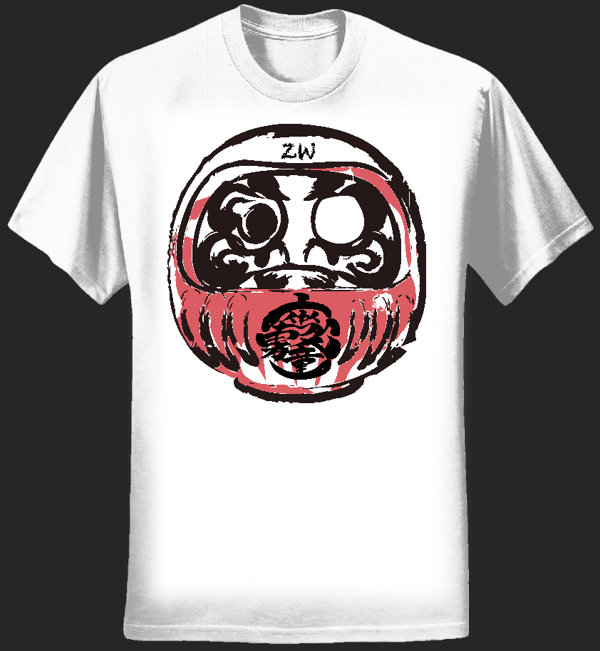 Zashiki Warashi "Daruma" T-Shirts Colour - Zashiki Warashi