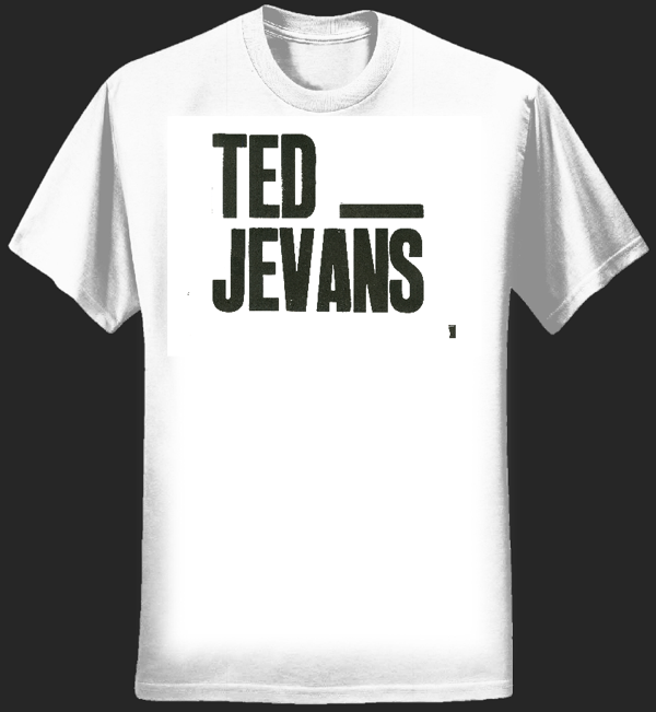 Mens Letterpress T-Shirt (designed by George Creese) - Ted Jevans