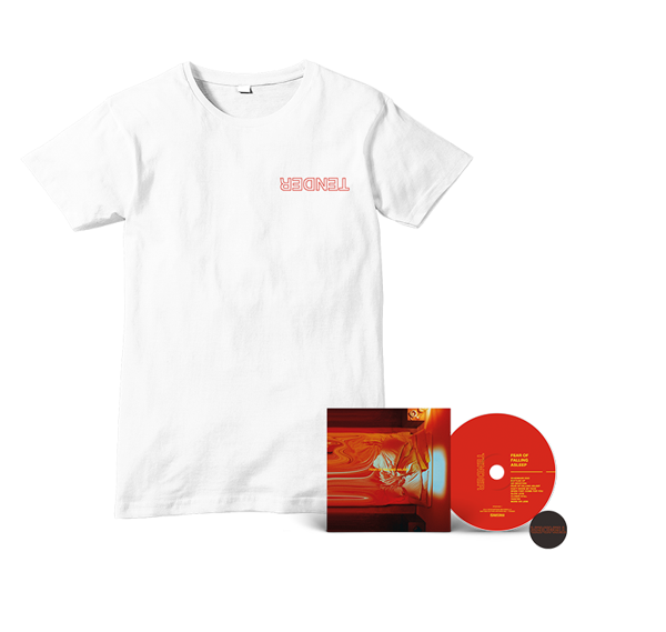 CD Deluxe Bundle (CD +T-shirt + Pin) - Tender USD