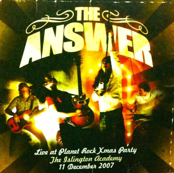 Planet Rock Live Xmas Party 2007 CD Album - The Answer