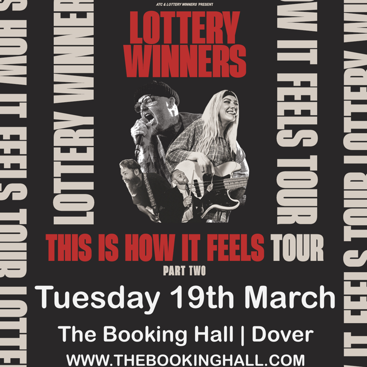 The Lottery Winners at The Booking Hall, Dover, Dover on 19 Mar 2024