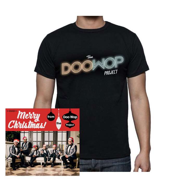 "Merry Christmas! from The Doo Wop Project" CD + T-Shirt - The Doo Wop Project
