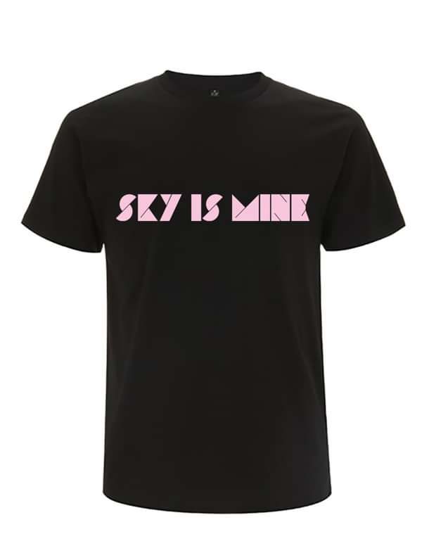 BLACK & PINK 'SKY IS MINE' EarthPositive® Shirt (Men's or Women's) - The Duke Spirit