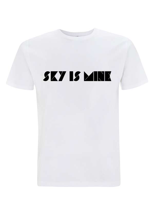 WHITE & BLACK 'SKY IS MINE' EarthPositive® Shirt (Men's or Women's) - The Duke Spirit