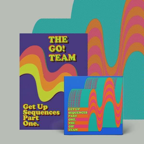 Get Up Sequences Part One -  CD & screen print poster - The Go! Team US