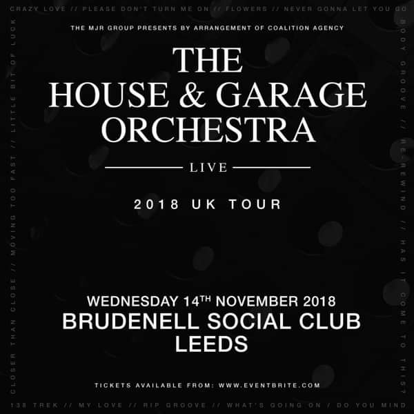 The House Garage Orchestra Live Uk Tour 2018 At Brudenell