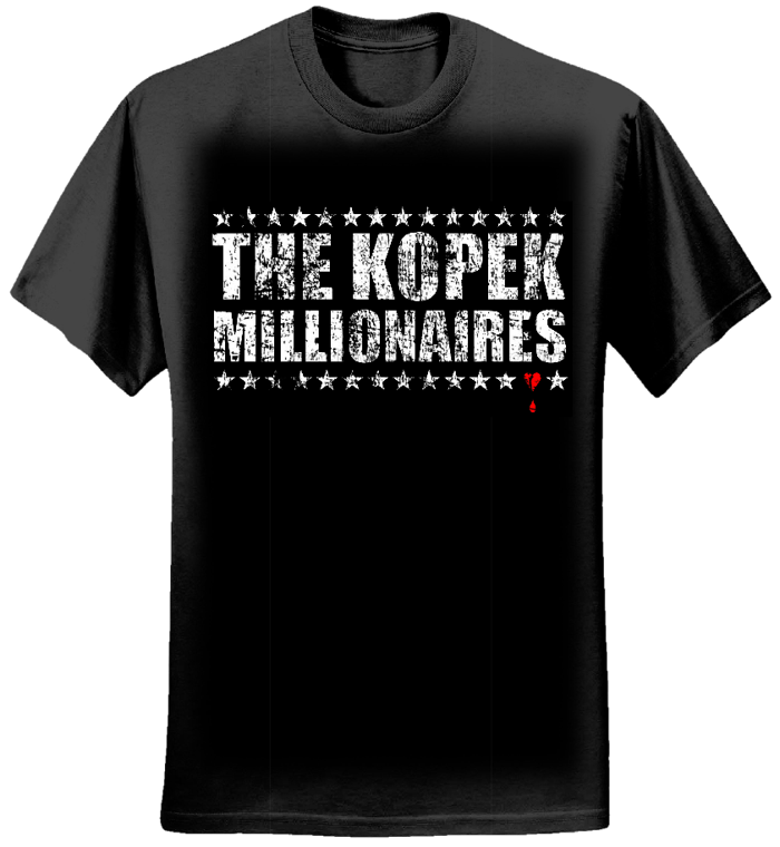 (Womens) Kopek Millionaires T Shirt - THE KOPEK MILLIONAIRES