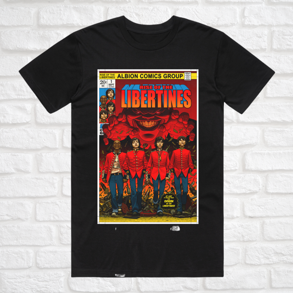 The Libertines Cartoon T-Shirt - The Libertines