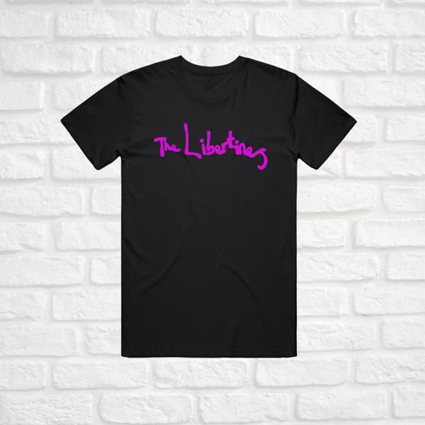 The Libertines Pink Logo T-Shirt - The Libertines