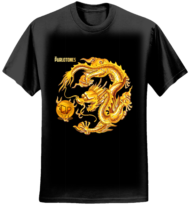 GOLDEN DRAGON - MENS BLACK - The Parlotones