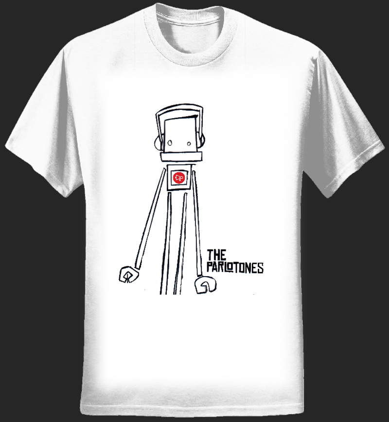 RADIO CONTROLLED ROBOT - MEN'S WHITE - The Parlotones