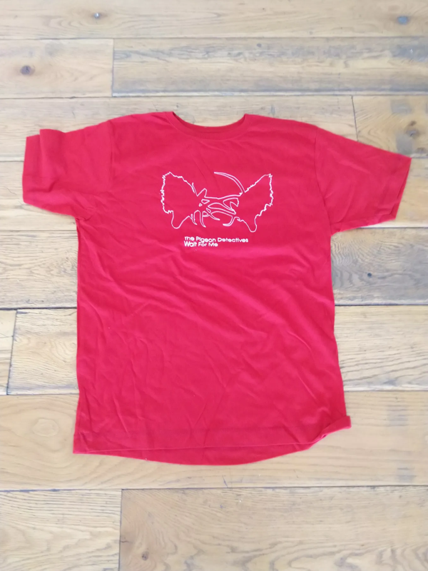 Wait For Me Stags - Red T-Shirt - The Pigeon Detectives